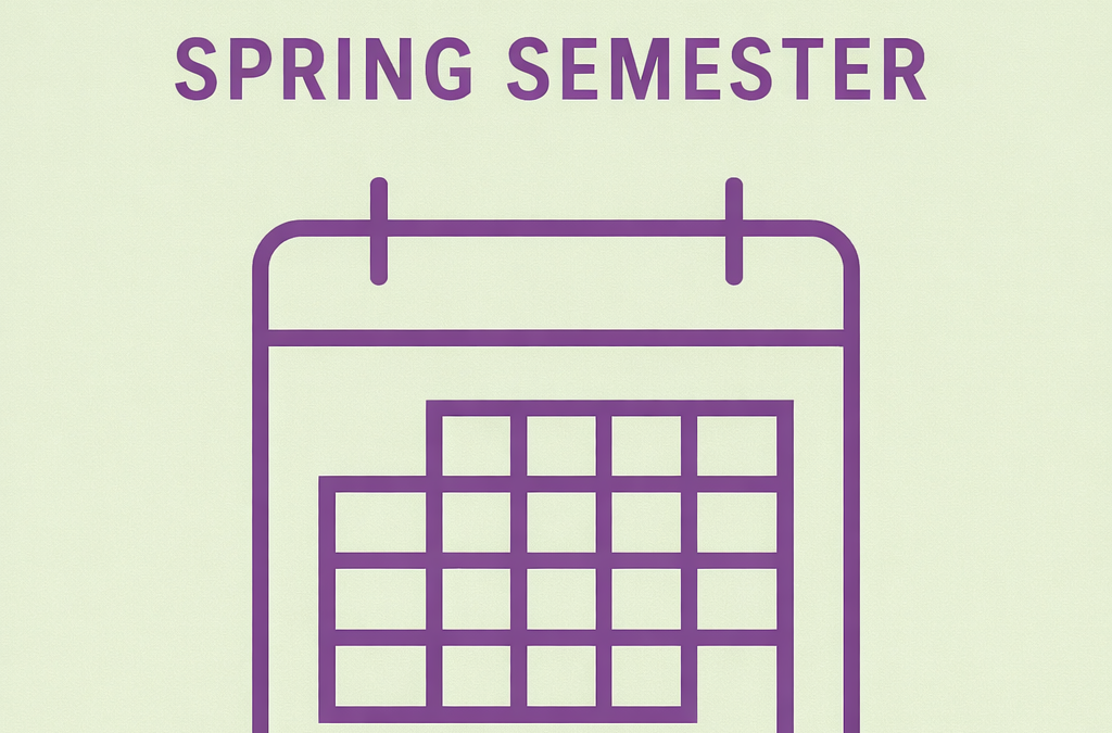 Πρόγραμμα Μαθημάτων Εαρινού Εξαμήνου 2025-2026